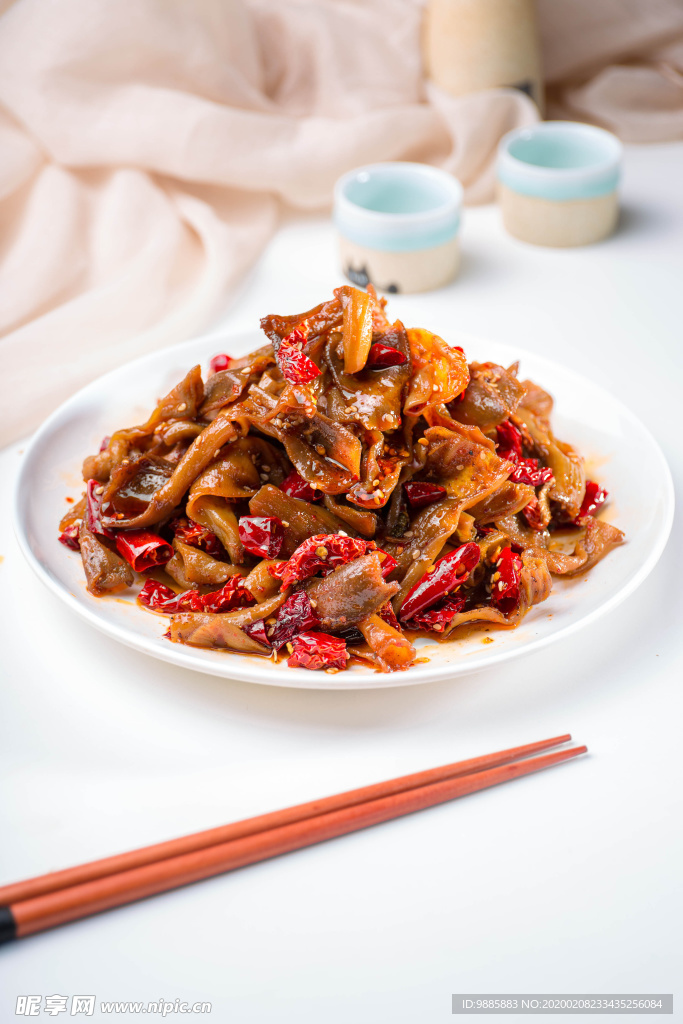 麻辣鸭肠