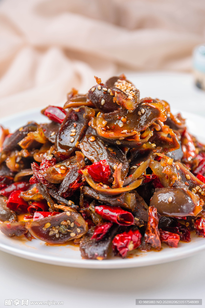 麻辣鸭胗