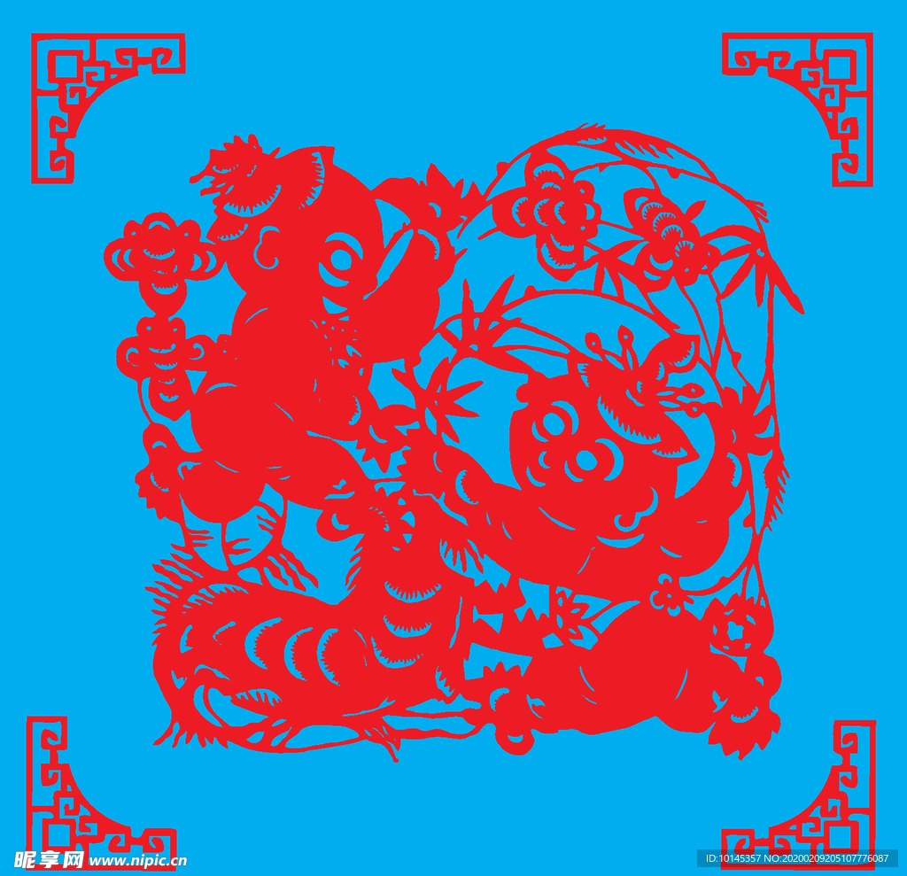 人物剪纸