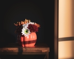 瓶中鲜花