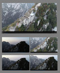 西岳华山航拍4K