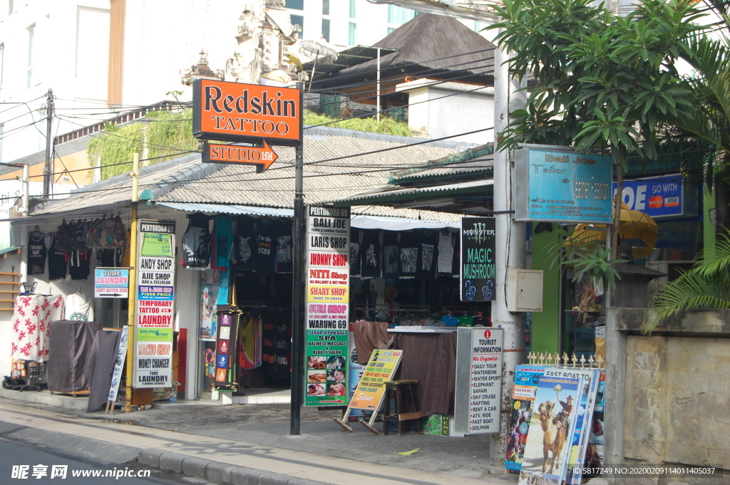 巴厘岛街景