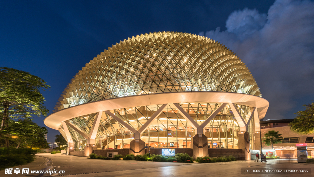 新加坡榴莲壳建筑