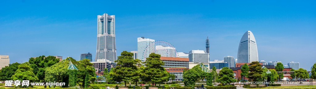 日本横滨城市景观