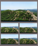 苏州莲花峰山峰航拍
