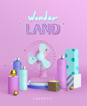创意立体海报