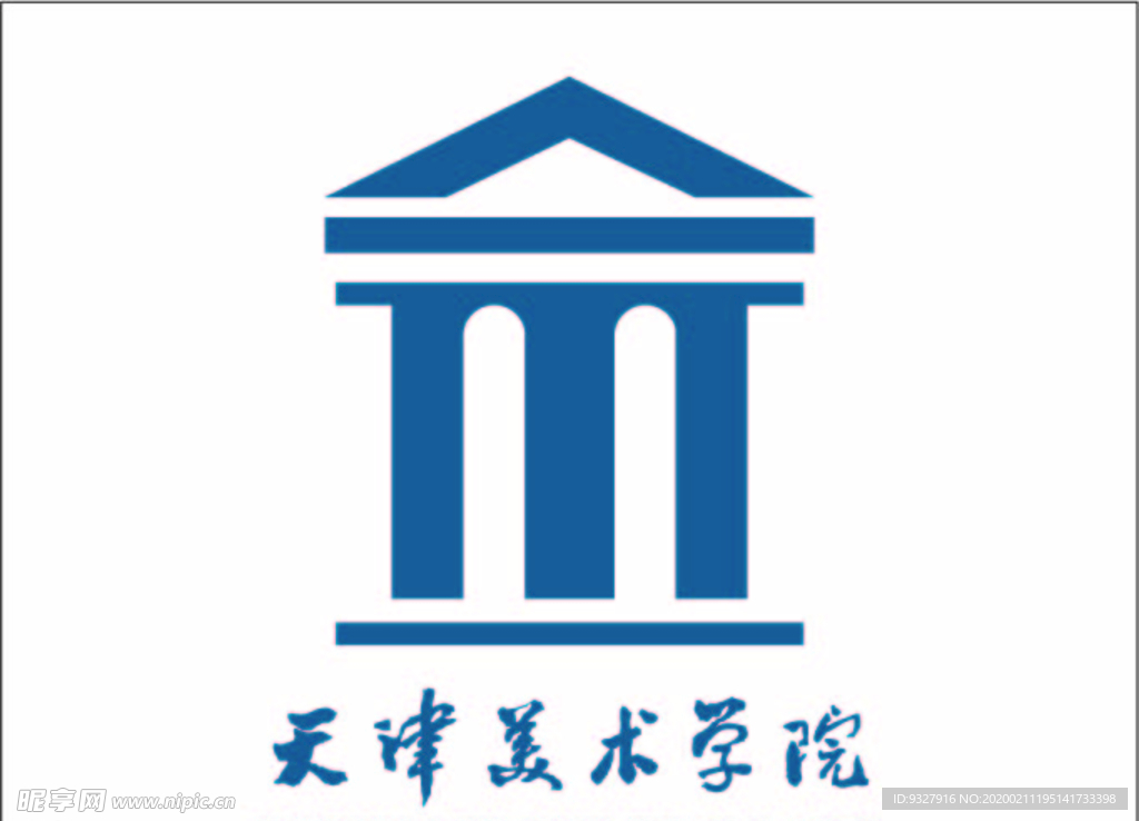 天津美术学院logo