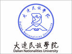 大连 名族 学院 logo
