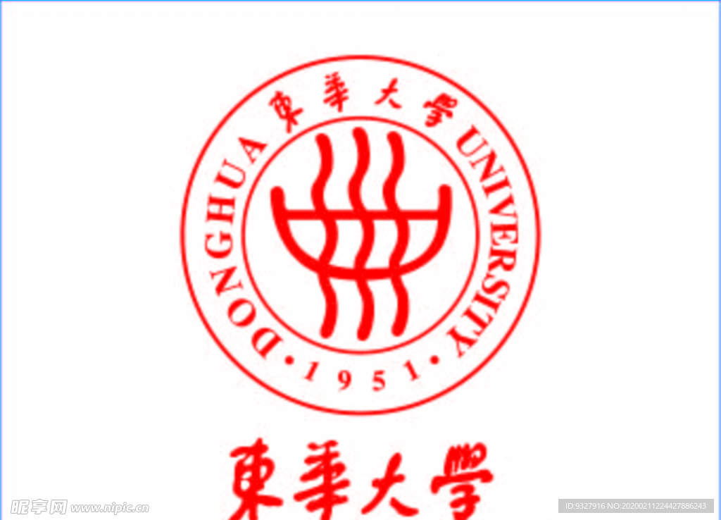 东华大学logo