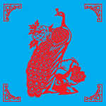 孔雀剪纸