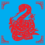 蛇剪纸
