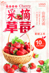 草莓海报