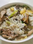 鸡蛋肉丝面
