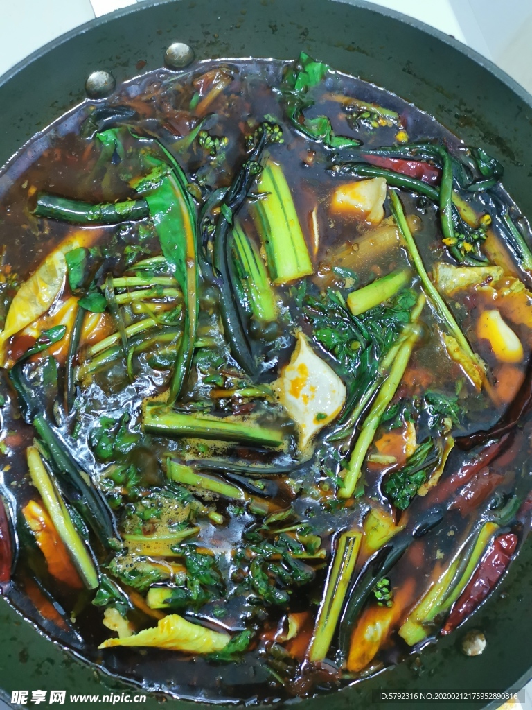青菜火锅