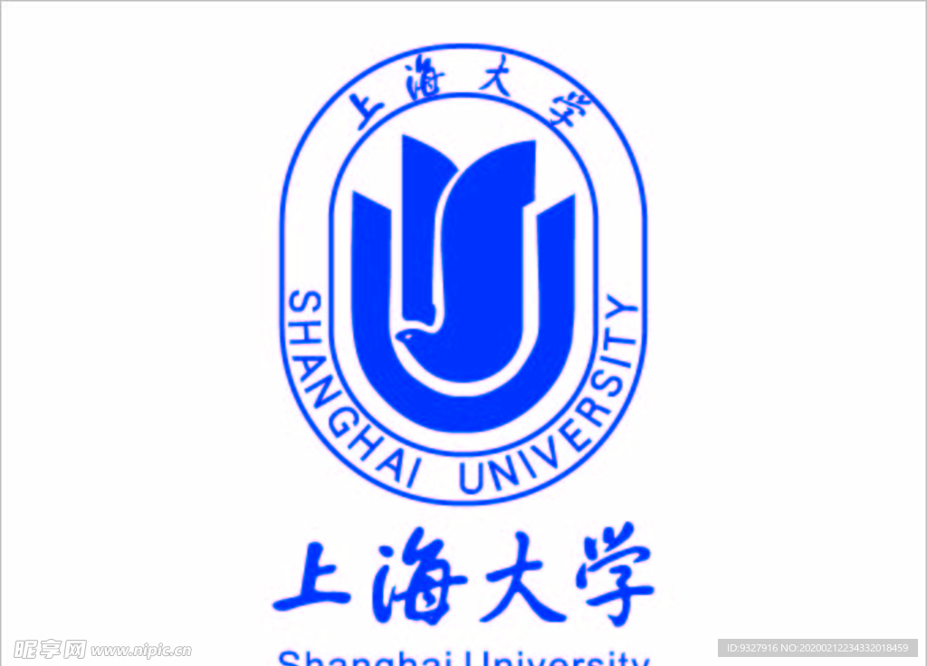 上海大学logo