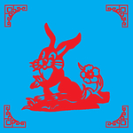 兔子剪纸