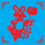兔子剪纸
