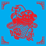 狗剪纸