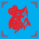 老鼠剪纸