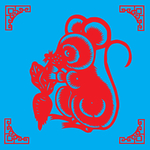 老鼠剪纸