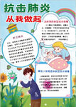 抗击肺炎疫情小报