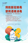 预防冠状肺炎流感病毒海报