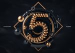 创意C4D数字艺术立体字体设计