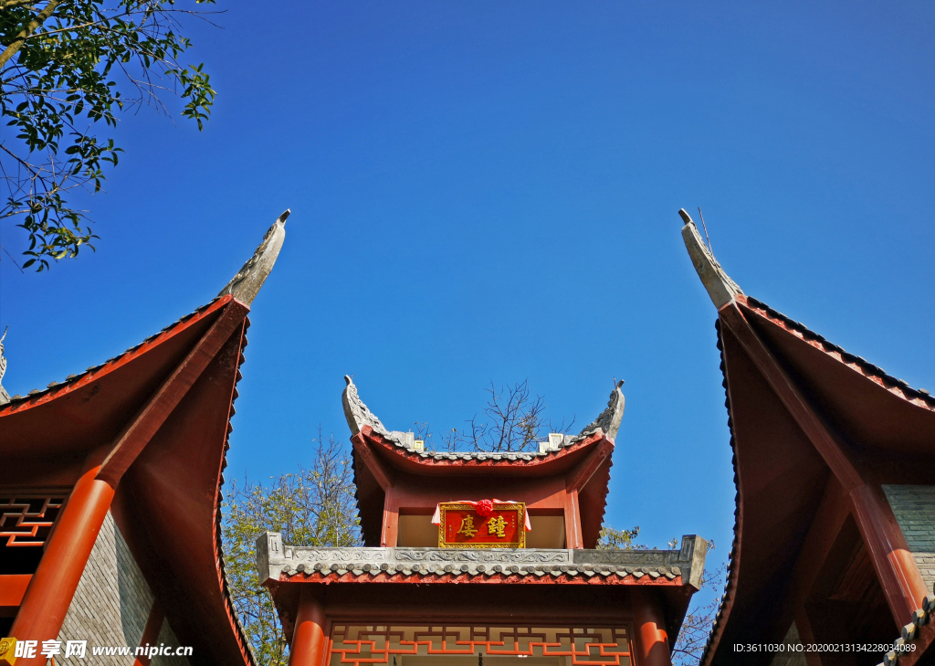 凤凰古城 南华禅寺 钟楼