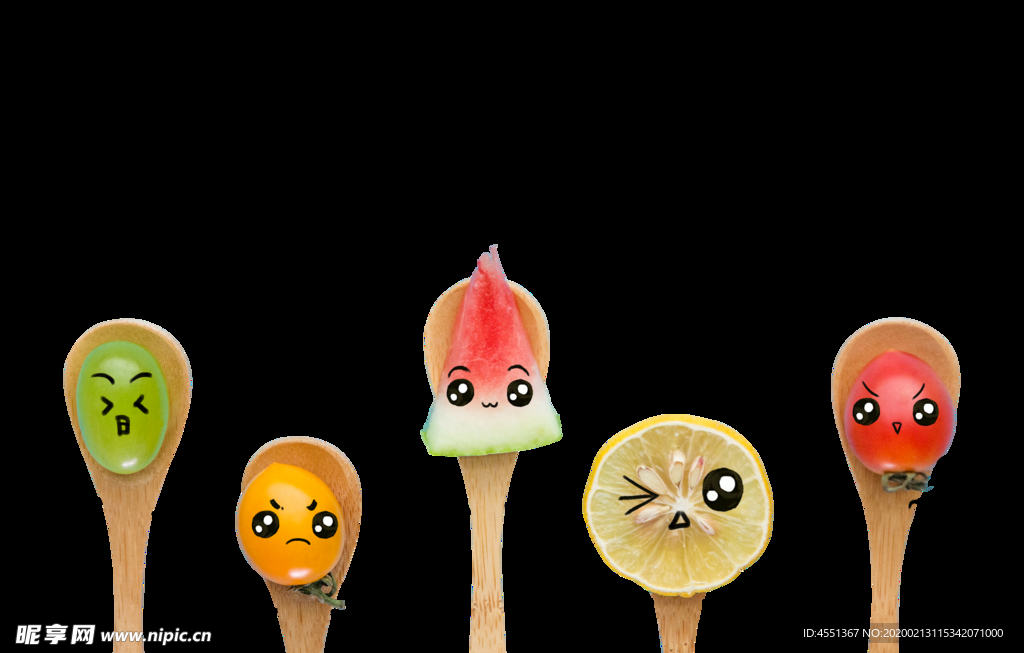 卡通水果