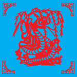 蛇剪纸