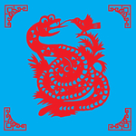 蛇剪纸