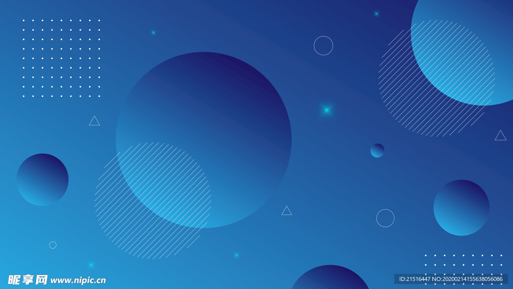 蓝色背景