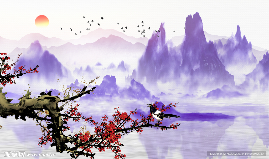 山水画