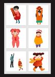 手绘人物插画