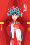 手绘人物插画