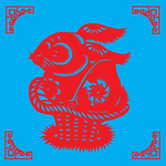 兔子剪纸