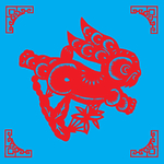 兔子剪纸