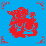 兔子剪纸