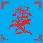 山茶花剪纸