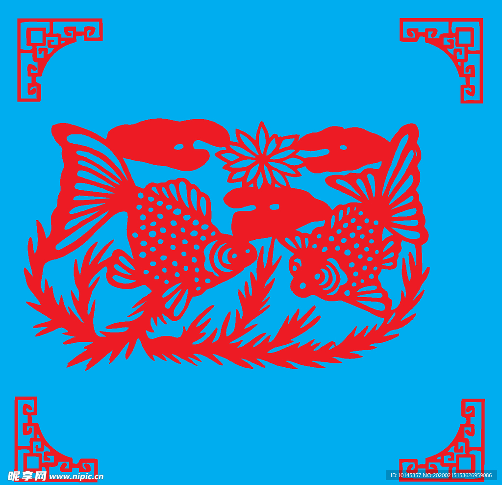 鱼剪纸
