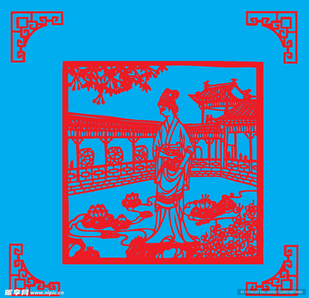 雕塑剪纸