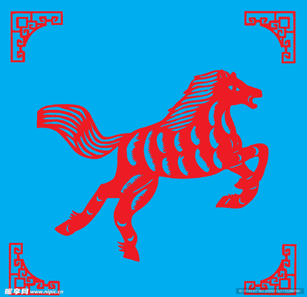 马剪纸