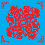 鸡剪纸