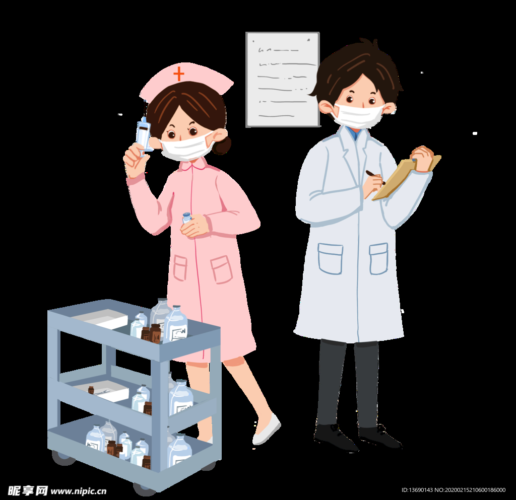 卡通医疗素材