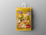真空杏鲍菇包装效果图样机