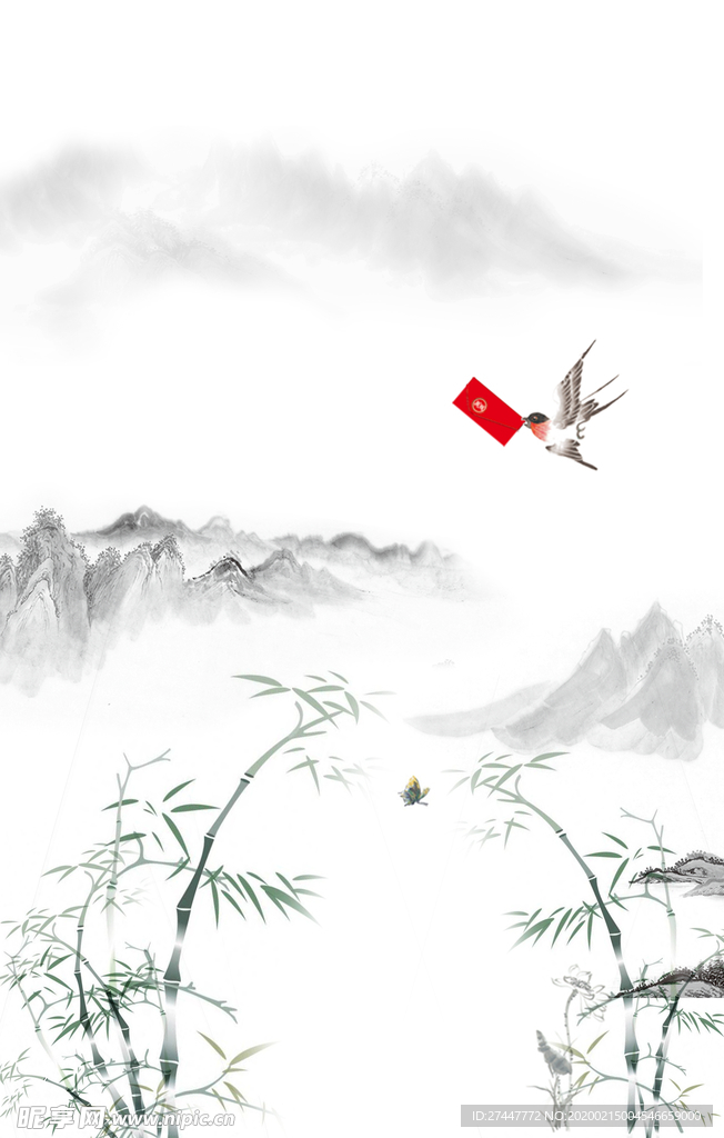 中式背景