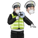 卡通警察
