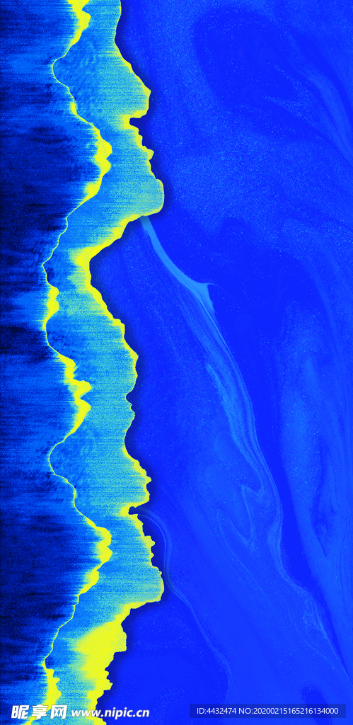黄蓝底纹 蓝色底纹 黄色底纹图