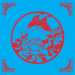 蝶恋花剪纸