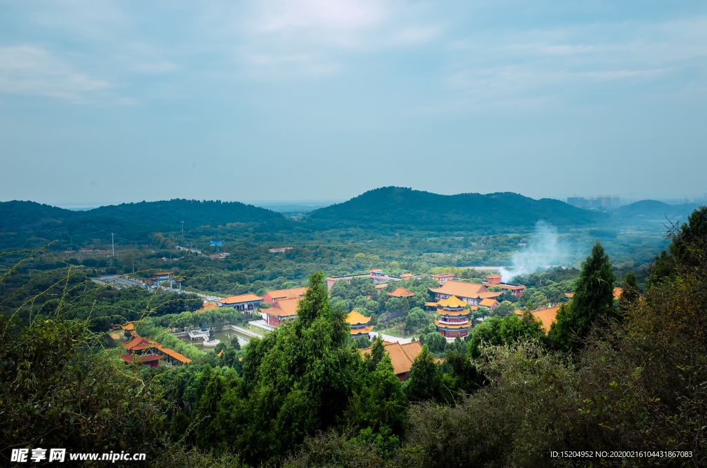 武汉灵泉寺风景